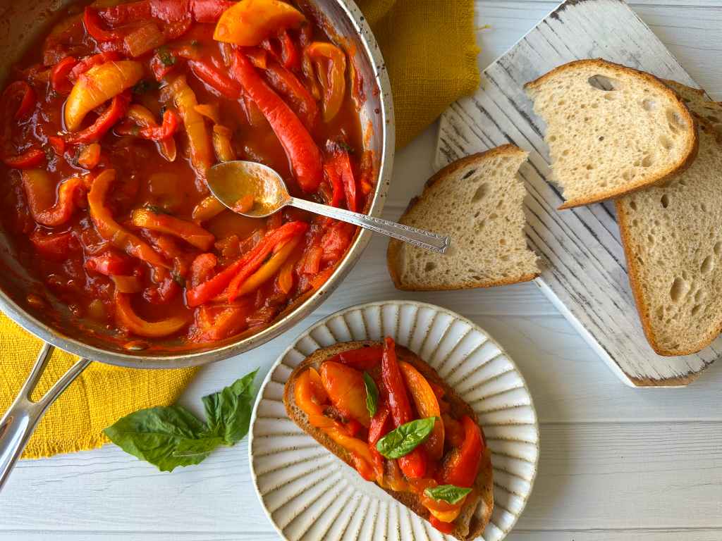 Authentic Peperonata: Stewed Peppers with Rich Italian Flavor